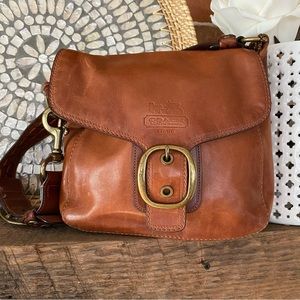 COACH Bleeker Legacy Leather Shoulder Bag